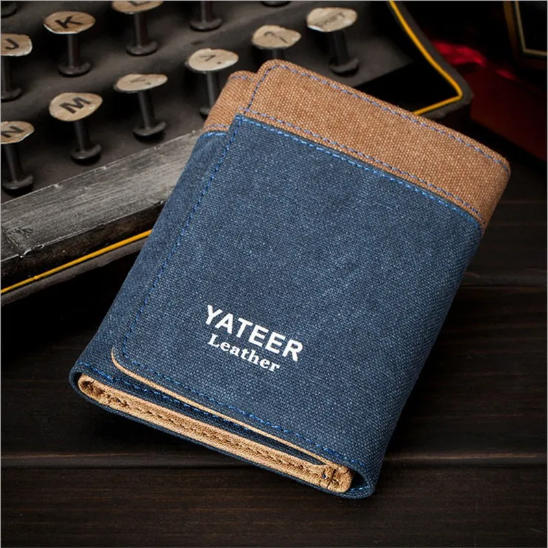 Yateer кошелек кошельки Мужская Корейская версия с замком волшебный цвет мужской