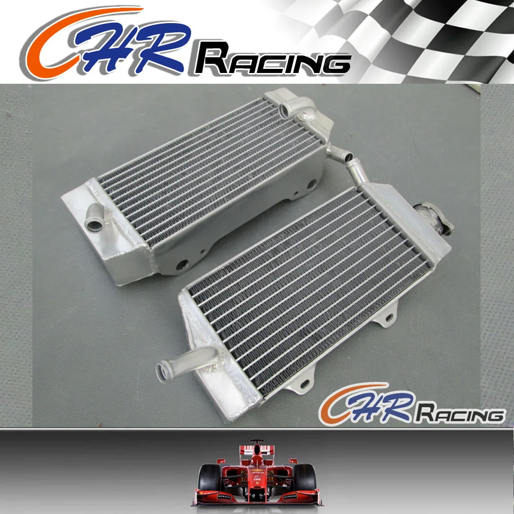 Алюминиевый радиатор и силиконовый шланг синий для 2005 2006 2007 2008 Honda CRF450R CRF 450 R