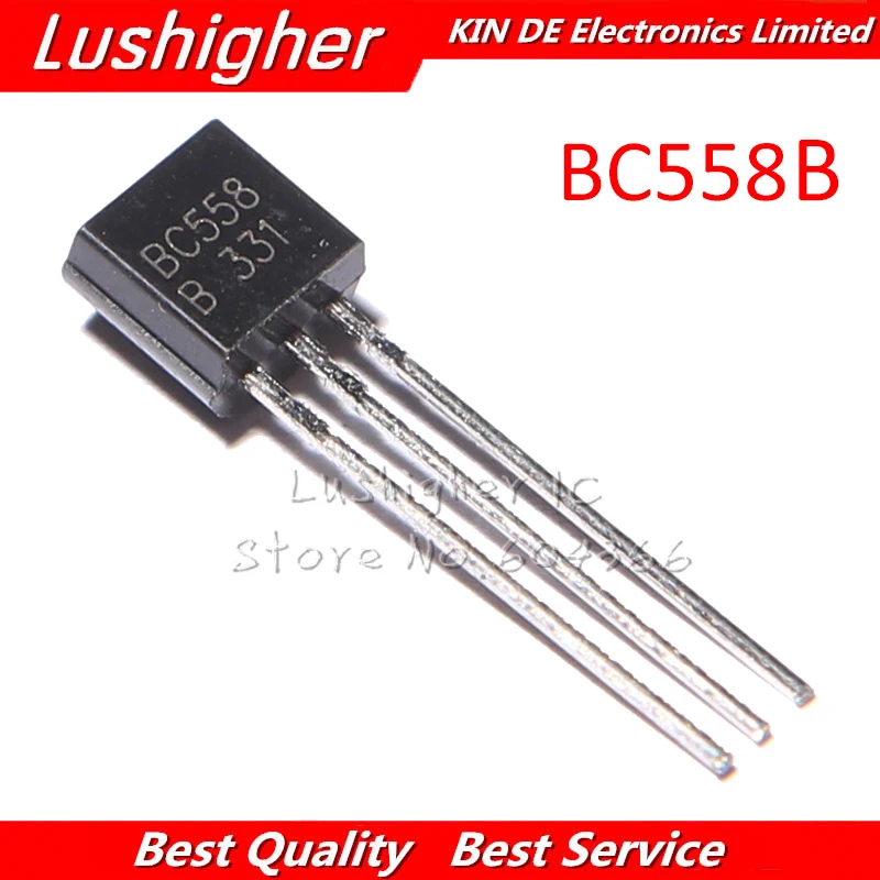 Триодный транзистор BC558B TO92 BC558 TO 92 BC 558B 100 шт.|transistor bc558|transistor bctransistor to-92 |