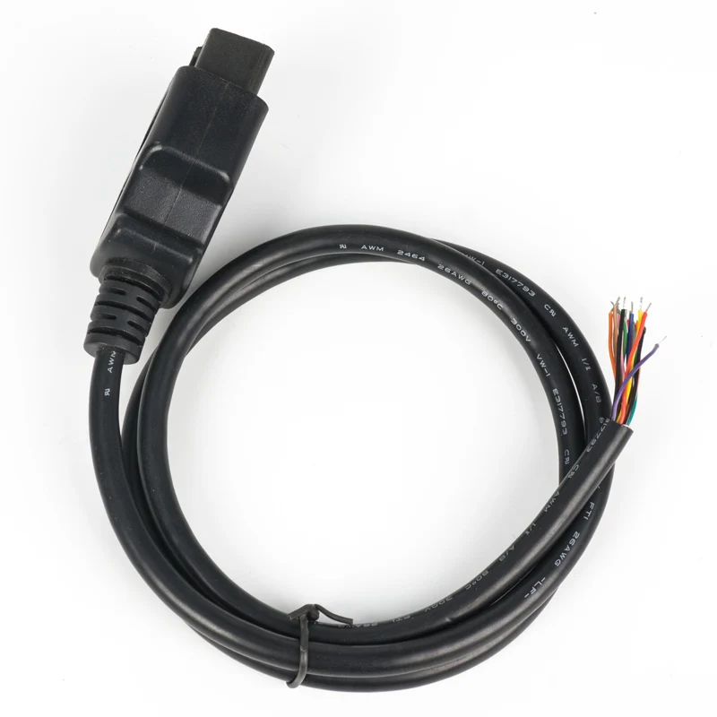 Кабель 0 5 м с внешней резьбой для OBD2 и OBD2|cable|cable ccable end |