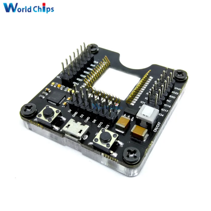 ESP32 тестовая плата малая партия ожога приспособление мин Система ESP-WROOM-32 ESP-32 ESP32S