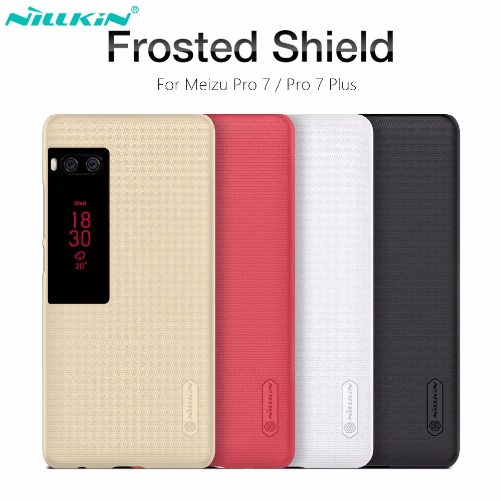 Nillkin For Meizu Pro 7 Plus Case Cover Hard Plastic PC Matte Frosted Pro7 Shockproof Protective |