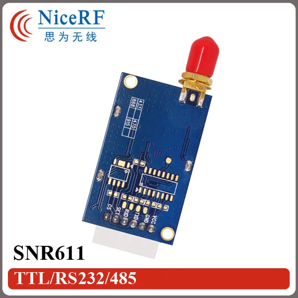 2 комплекта SNR611 433/470/868 МГц 20 дБм 915 МВт комплект беспроводного модуля трансивера RF