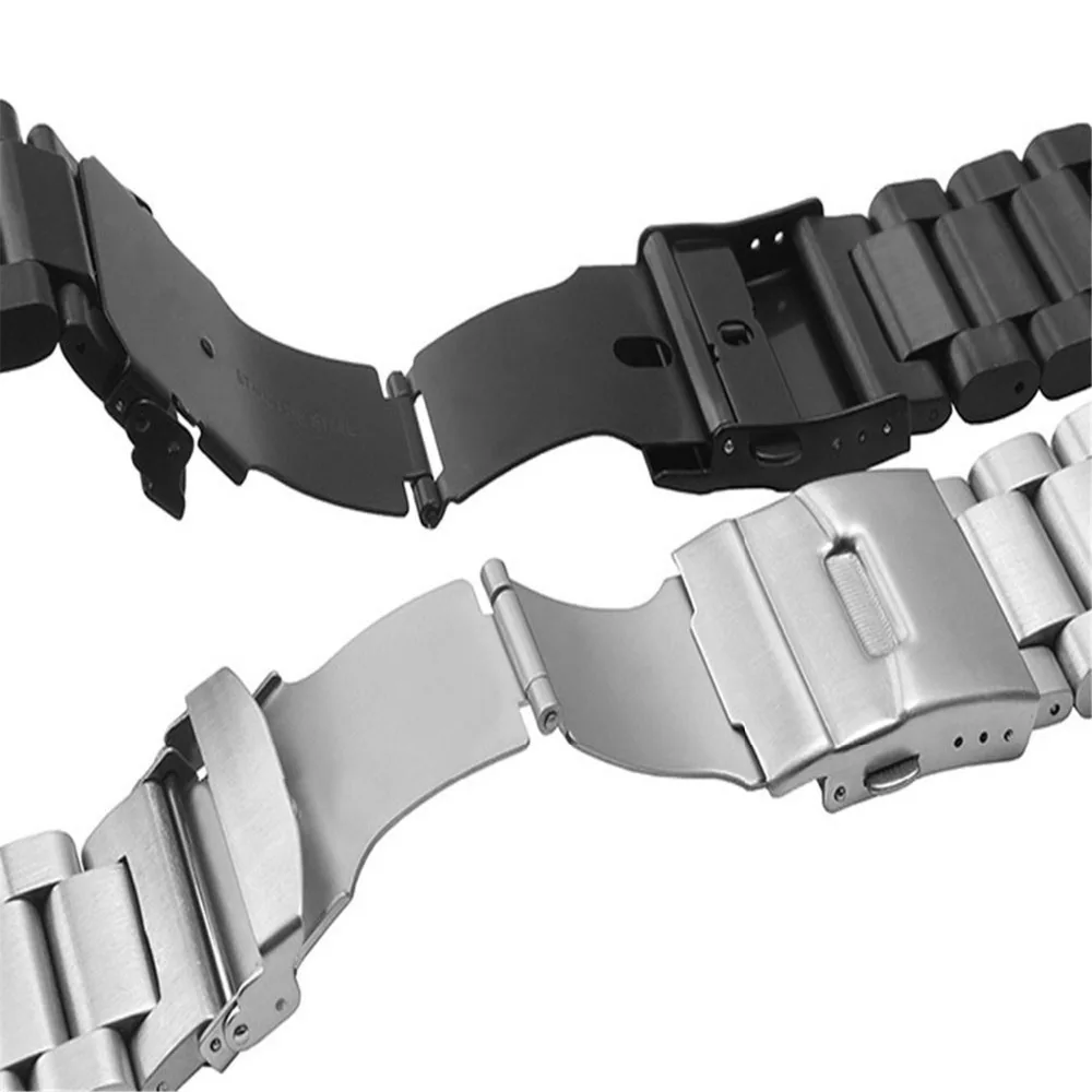 Горячая Распродажа высокое качество 26 мм нержавеющая сталь ремешок для часов Garmin
