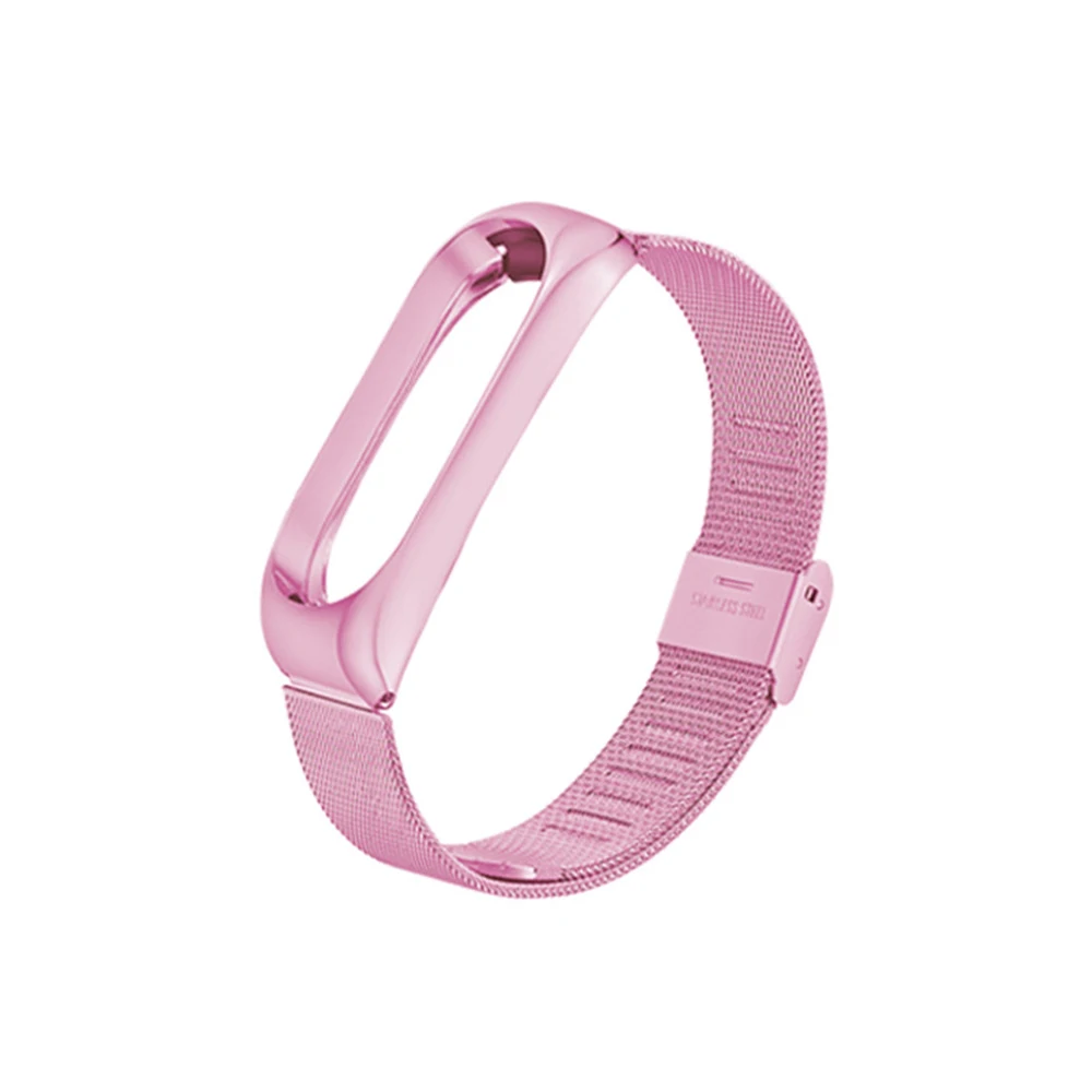 Смарт-часы ремешок для Xiaomi Band 3 браслет без винтов NFC Замена с металлической застежкой Милан хороший ремешок для Xiaomi Прямая поставка - Цвет: 01