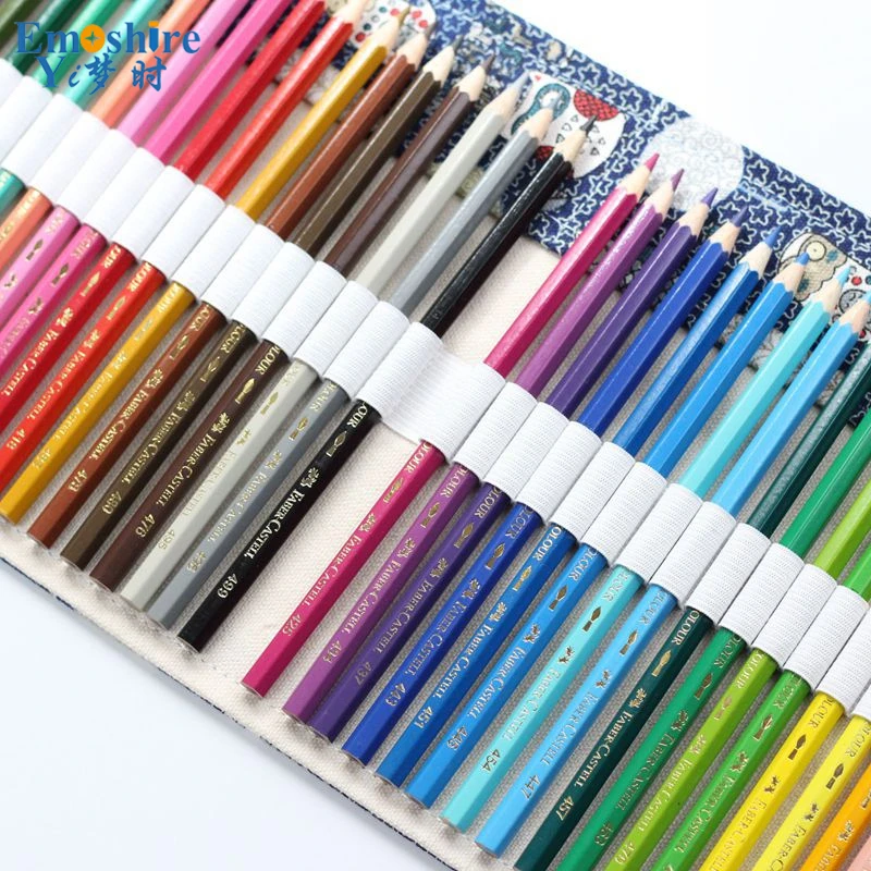 Emoшир 2017 пенал ручной работы с принтом совы Национальный холщовый чехол для