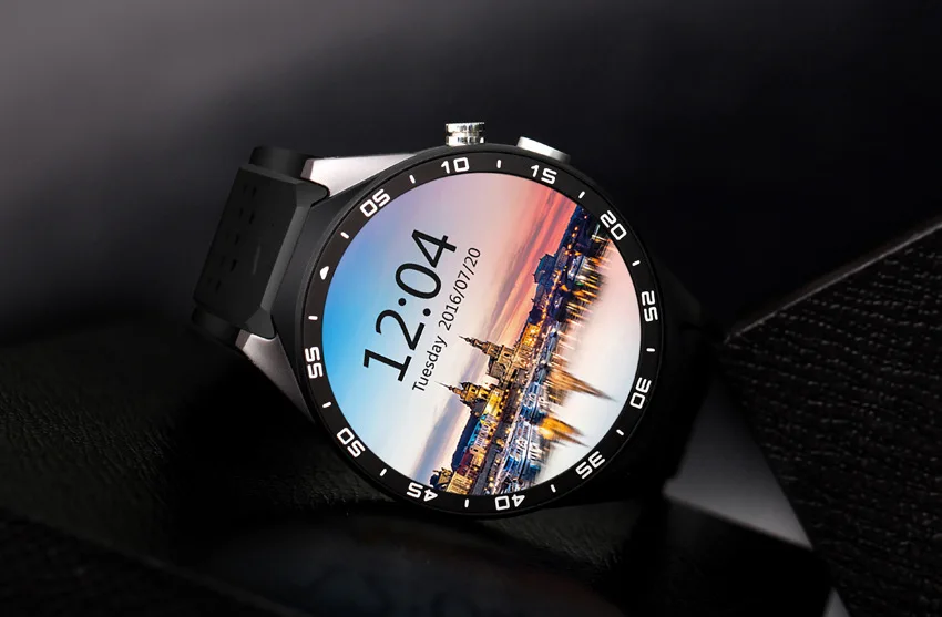 KW88 ОС Android 5,1 Смарт часы Электроника Android 1,39 дюймов MTK6580 Смарт-часы телефон Поддержка 3g Wi-Fi nano SIM WCDMA