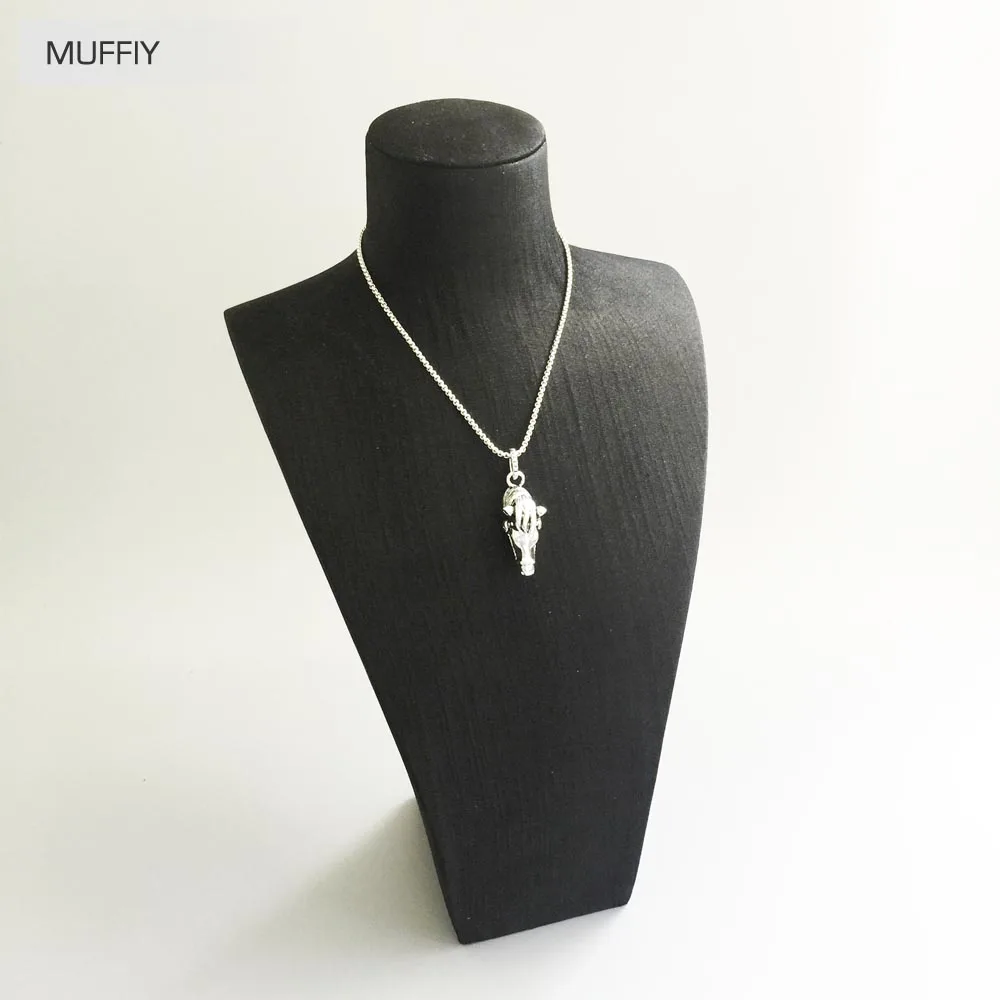 Подвеска в виде головы лошади модное ювелирное изделие европейском стиле для