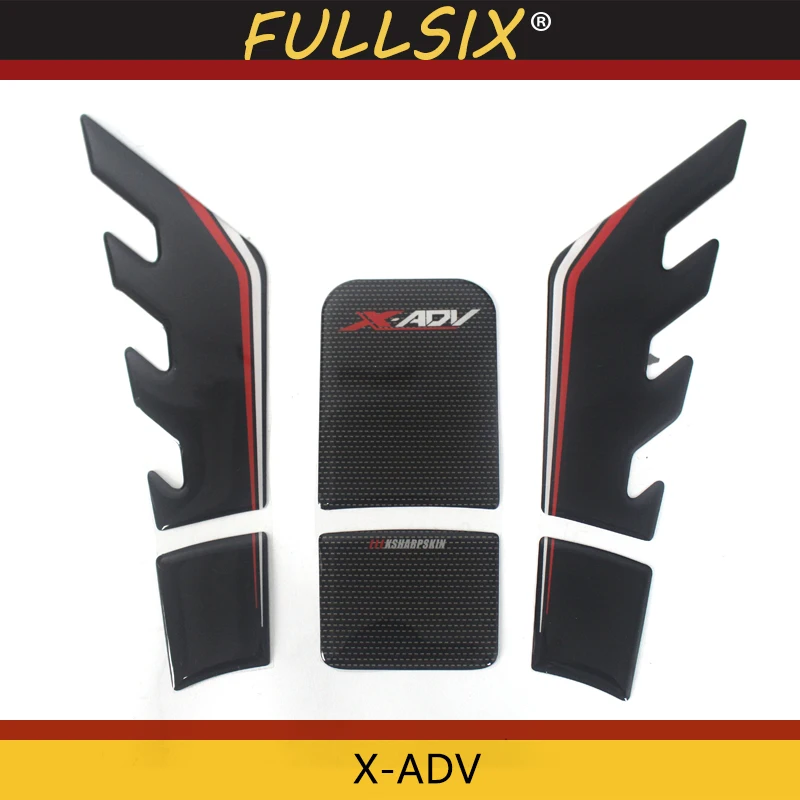 Мотоциклетная 3D наклейка на бак из углеродного волокна защитные наклейки