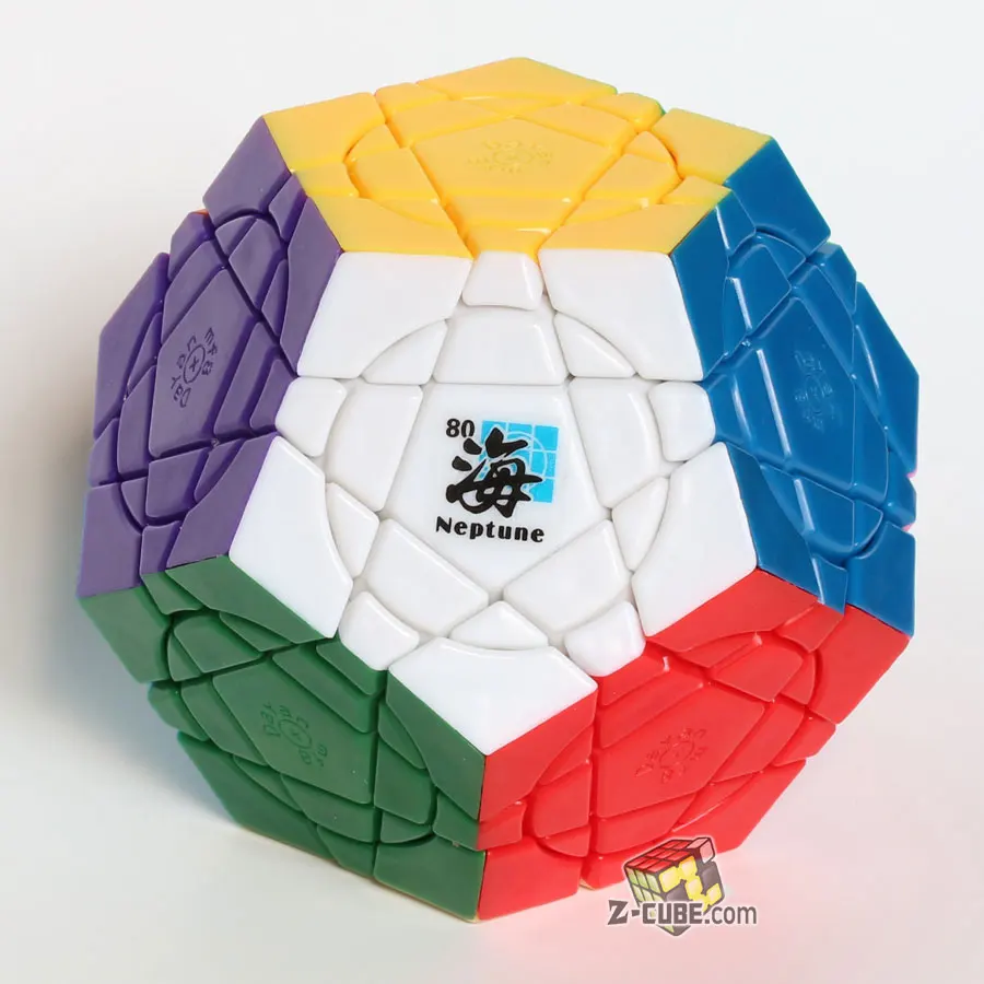 Magic Cube puzzle mf8 Даян Сумасшедший Megamin плюс Додекаэдр коллекция мастера должны профессионального образования мудрость логическая игра Z - Цвет: Neptune