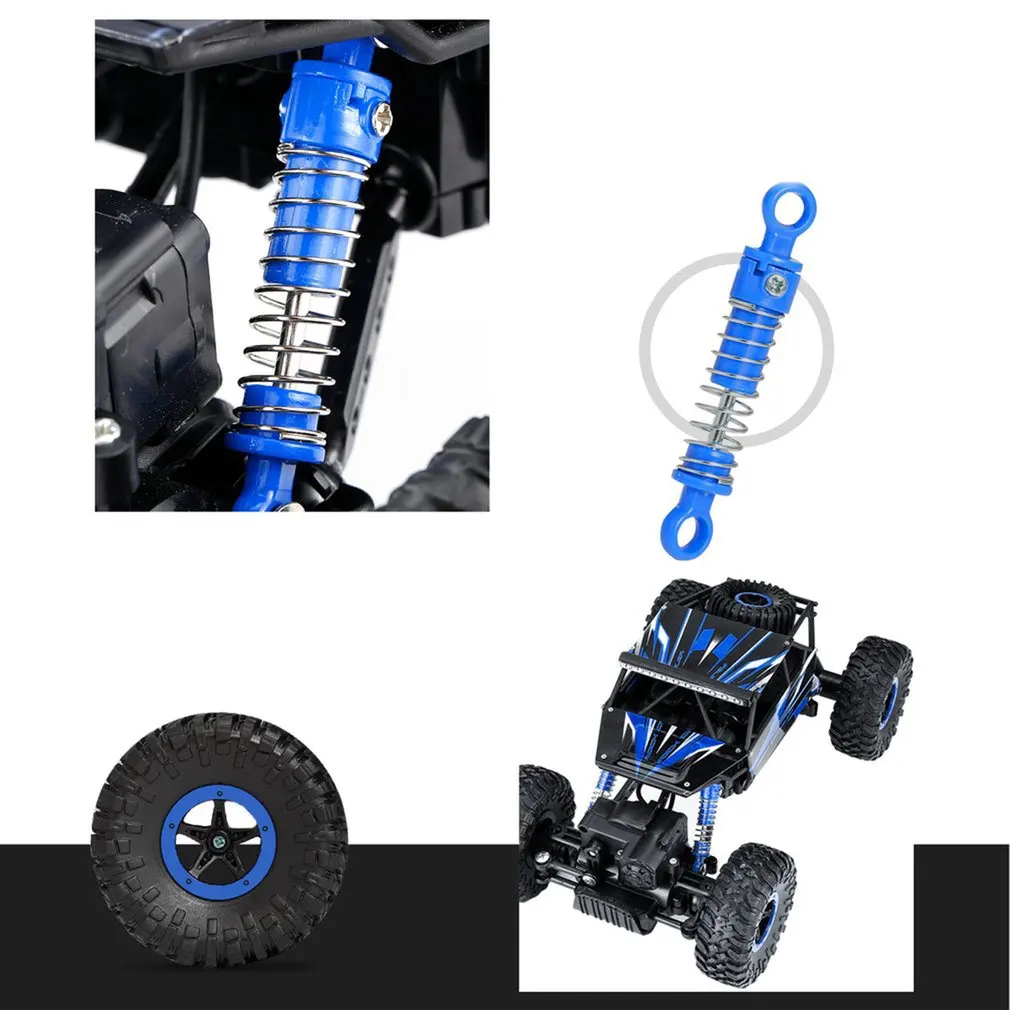 2,4 GHz RC автомобиль 4WD Рок Гусеничный ралли скалолазание автомобиль 4x4 двойные двигатели Bigfoot автомобиль пульт дистанционного управления модель внедорожника детские игрушки