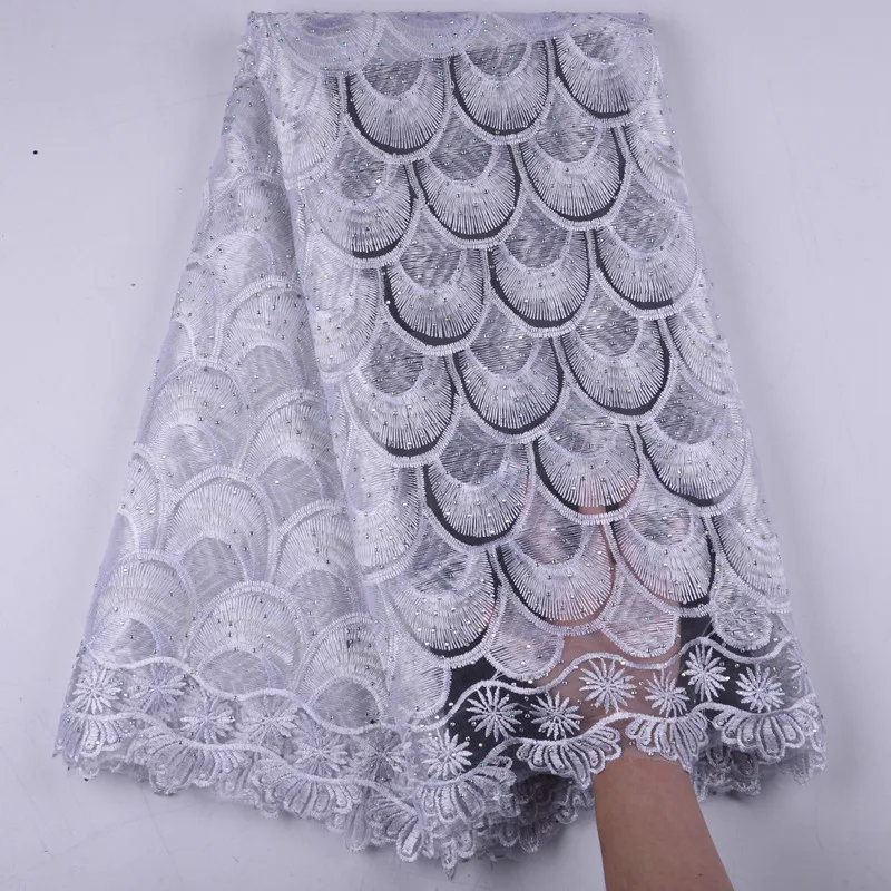 

Latest Green French Tulle Mesh Milk Silk Lace Material For Bridal Dress 2019 Wholesale African Net Lace Fabrics For Party S1436