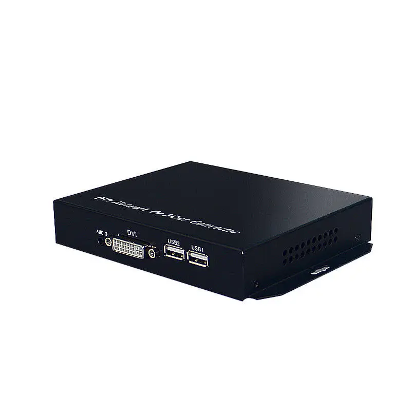 

Jyttek 1080P DVI Fiber Optical media converters extender with KVM + 2FC Tx/Rx S/M 20Km