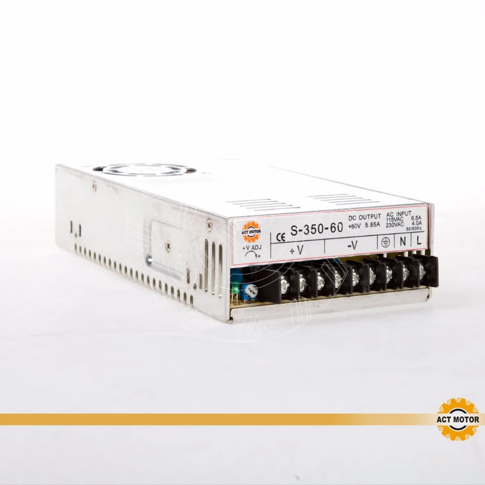 free ship CNC Router Single Output Power Supply 3PCS 350W 60V S-350-60 Milling Cut Laser Engraver Printer Kit | Обустройство дома