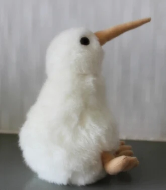 19cm 2 стиля, Новая Зеландия, птица киви, плюшевые игрушки, куклы, Имитация животных, белые куклы киви, подарок на Рождество - Высота: 19cm