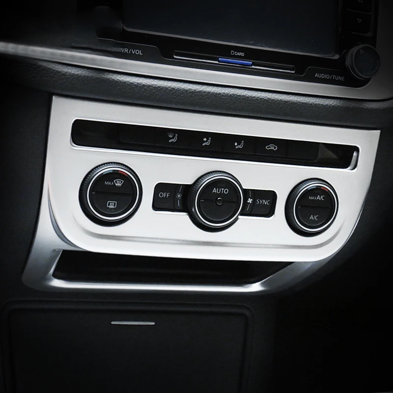АБС-пластик хром для Tiguan 2009 2010 2011 2012 2013 2014 2015 аксессуары автомобиля Центральная
