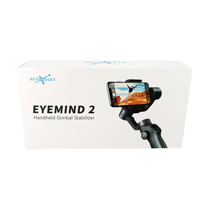 Eyemind 2 смартфон ручной карданный 3-осевой Стабилизатор сумка Gopro пластина для iPhone Xiaomi samsung экшн Камера с подарками