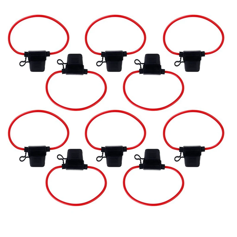 10 шт маленький дверной предохранитель для грузовика лодки автомобиля 16 AWG кабель