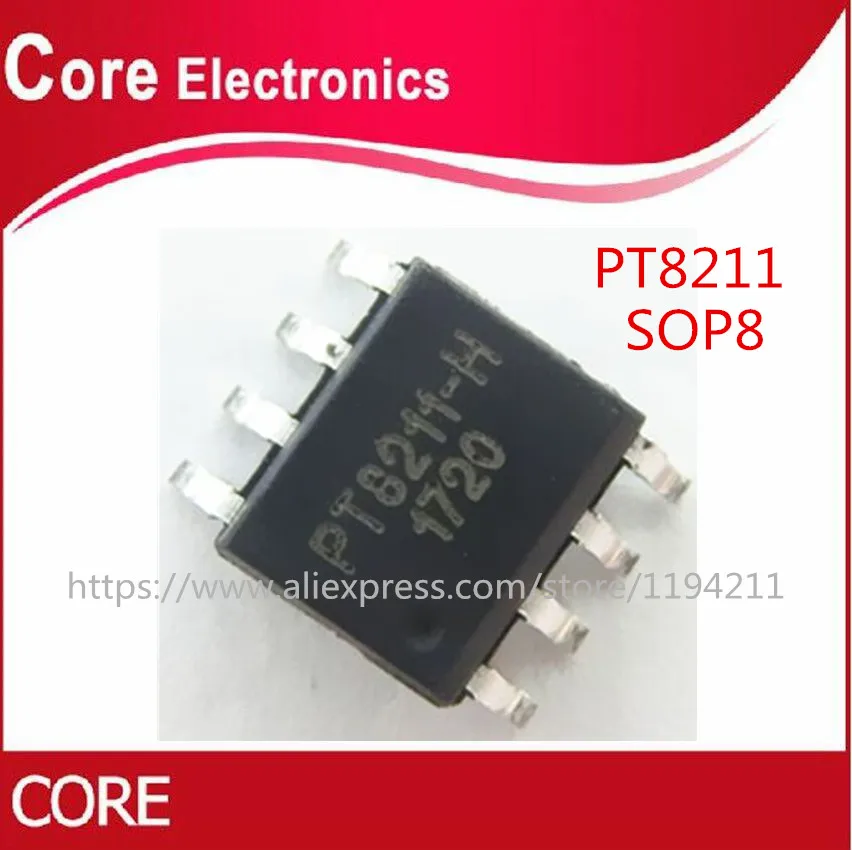 100 шт./лот PT8211 S SOP 8|Интегральные схемы| |
