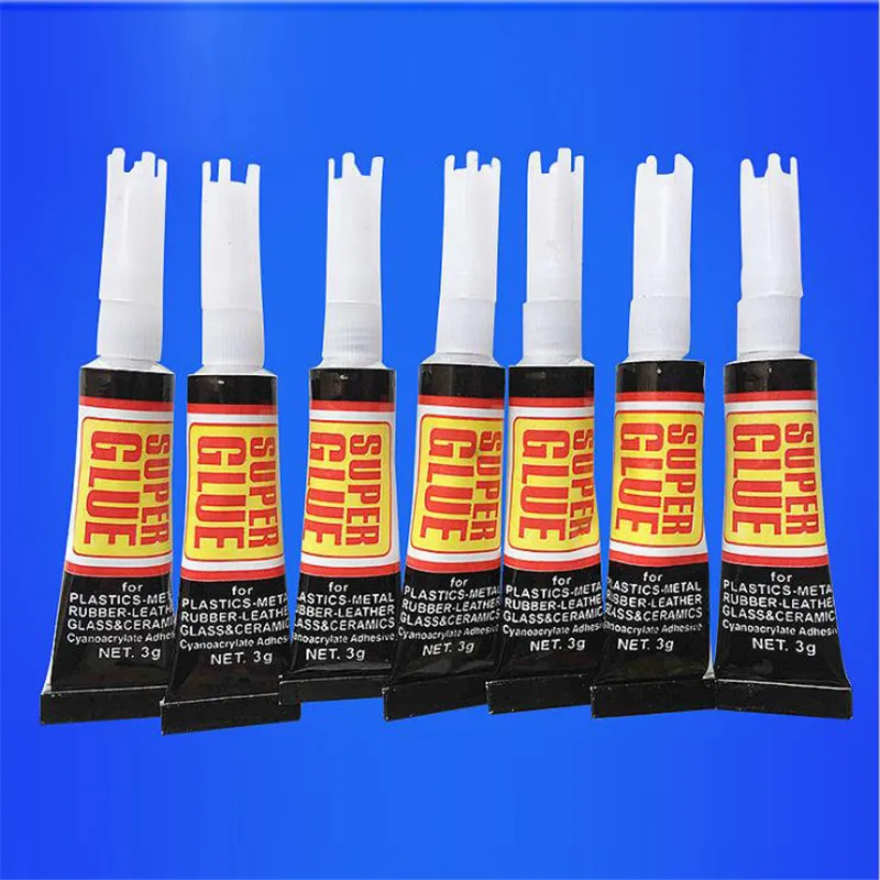 12 шт. жидкий сильный супер клей 502 цианакрилатная промышленная клейкая лента