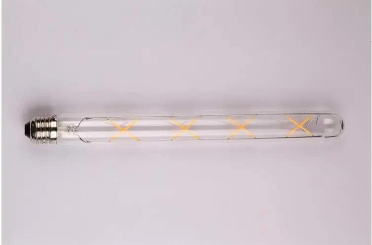 10 шт. светодиодная лампа накаливания Эдисона 4 Вт 5 6 7 8 E27 85 ~ 265 в|led tube bulb|light bulbedison