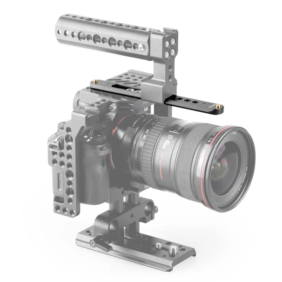 SmallRig безопасности НАТО железнодорожных 150 мм длинные НАТО с булавкой для Камера Quick Release НАТО ручка НАТО зажимы EVF крепление-1876