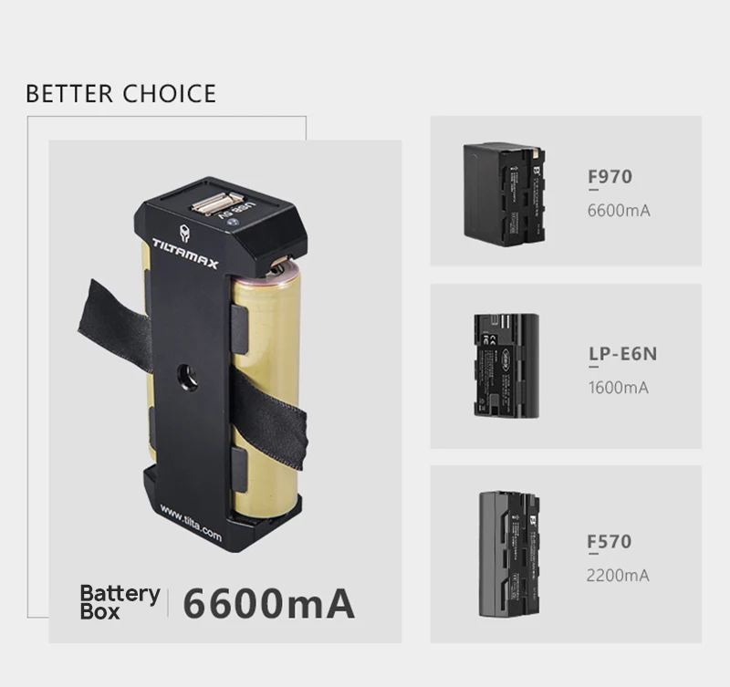 Блок питания Tilta для батарей 18650 блок ядер M Nano BMPCC 4K клетка|Аксессуары фотостудии| |