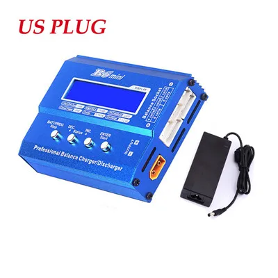 US 80W 6A Горячие продажи SkyRC IMAX B6 50 Вт/80 Вт 5A 60 Вт/6A DC Lipo литий-полимерный аккумулятор баланс зарядное устройство Dis зарядное устройство и источник питания - Цвет: US 80W 6A