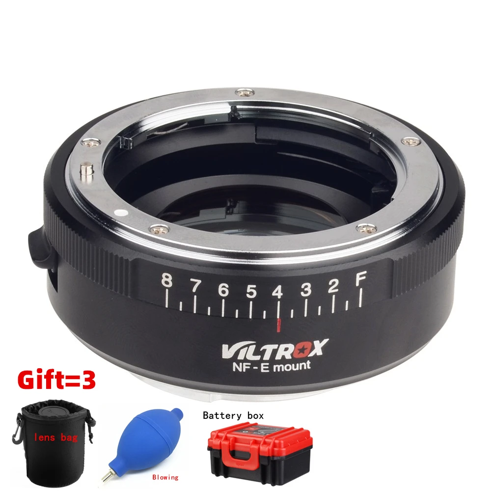 Адаптер для объектива Viltrox A7RIII A7SII A6300 A6500 кольцо с турбонаддувом и кольцевой