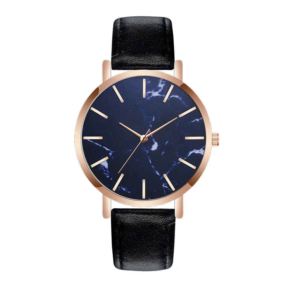 Мужские коричневые кожаные кварцевые наручные часы Reloj de hombre W|Кварцевые мужские