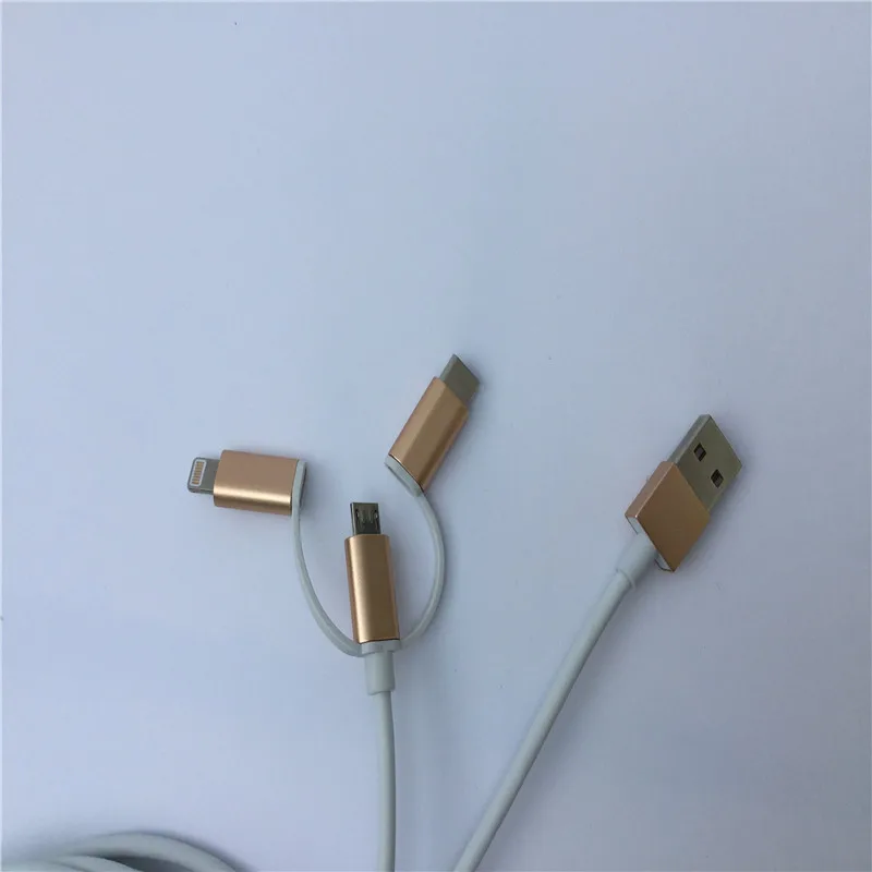 3 в 1 2 м HDMI кабель usb type-c Micro USB к HDMI для iPhone 5 5S 6 6S Plus для Android LG samsung htc xiaomi
