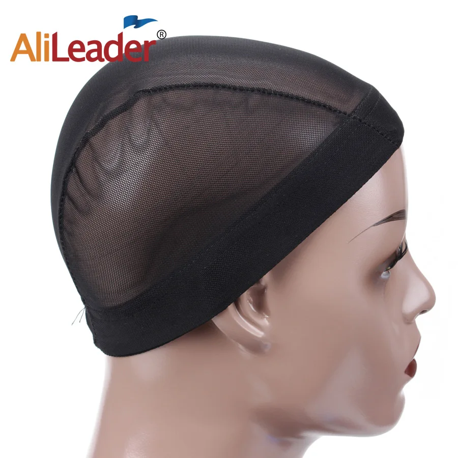 AliLeader Лидер продаж Tranparent 1 шт. дышащий Glueless растягивающийся спандекс чистая волос создание парик сеточка для изготовления париков