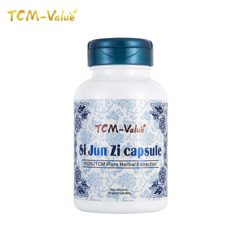 

TCM-Value Si Jun Zi Capsule, azoospermia Promoting Cardiovascular Metabolism and Delaying Aging, Build up your physique. 50pcs.