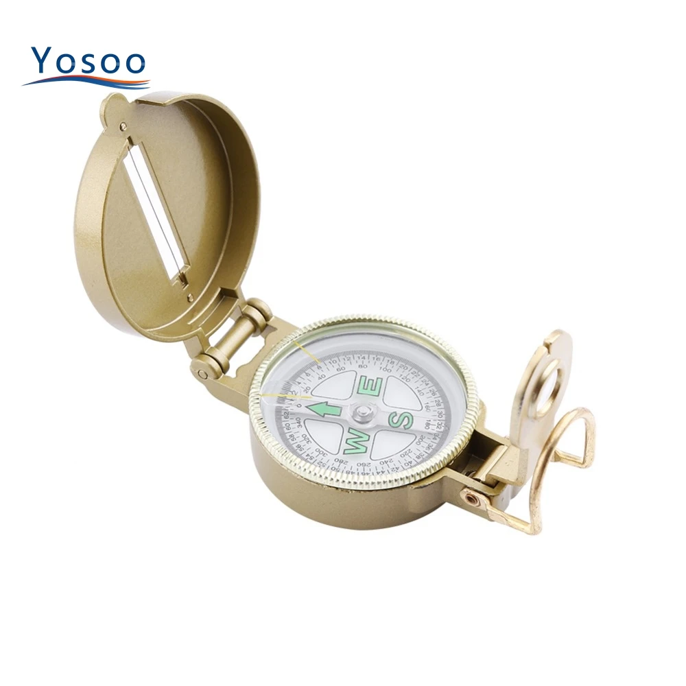 Портативная навигация туристический складной компас линза для часов Военная