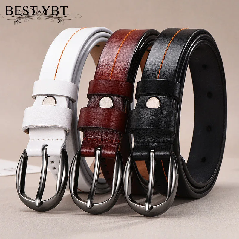 

Best YBT Women belt fashion retro decoration Alloy pin buckle belt trend casual Women cowboy sport high quality belt