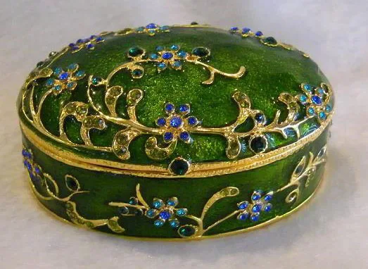 trinket necklace organza box earringjewellery holder in retro and vintage style display cases