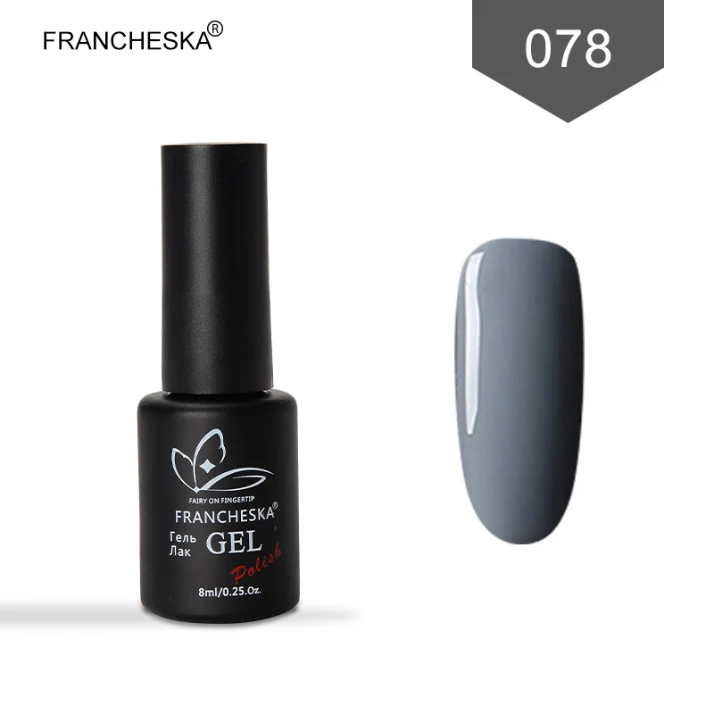 uv gel -78 Коди Гель лак для ногтей Коди каучуковая база УФ смолы комплект Unha de гель GelPolish черный белый резиновая основа Топ пальто ногти 42 цвета маникюра гель-лаки kodi лаки для ногтей распродажа - Цвет: uv gel -78