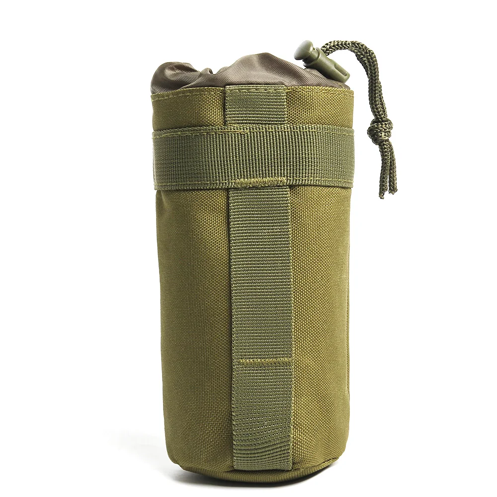 Molle Чехол для бутылки воды 600D тактический армейский чехол для чайника аксессуары для кемпинга страйкбол охотничий дамп капля сумка для воды кобура - Цвет: 1-Olive Drab