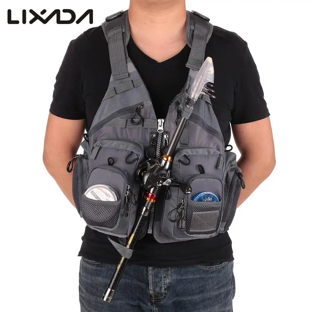 Lixada наружный спасательный жилет для рыбалки улучшенный 209lb с подшипником