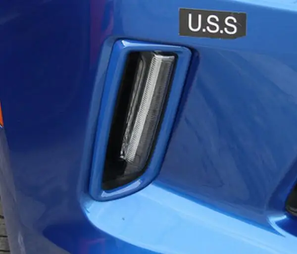 Newest Daytime Running Lights Cover Ring Bezel Outlet Exterior Trims ABS For Chevrolet Camaro 2016 Up Free Shipping | Автомобили и