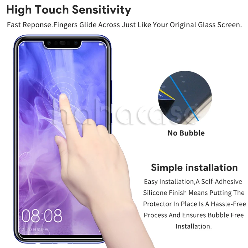 Защитное закаленное стекло 2.5D для Huawei Nova 7 7i 6 SE Enjoy 10 Plus 10E 9 9C 9A 9E 9S шт.|Защитные