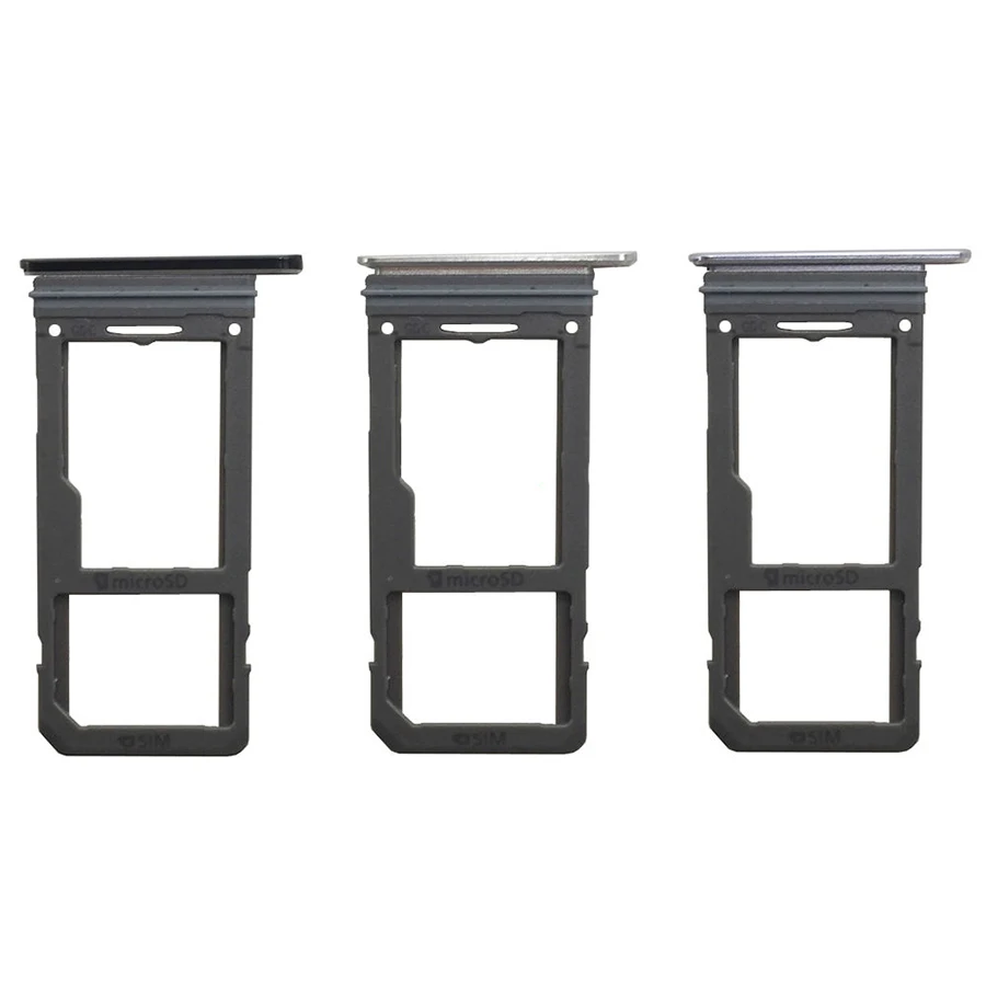 100 шт./лот OEM слот Micro SD Одиночная Sim карта лоток держатель рамка для Samsung Galazy S8 G950 +