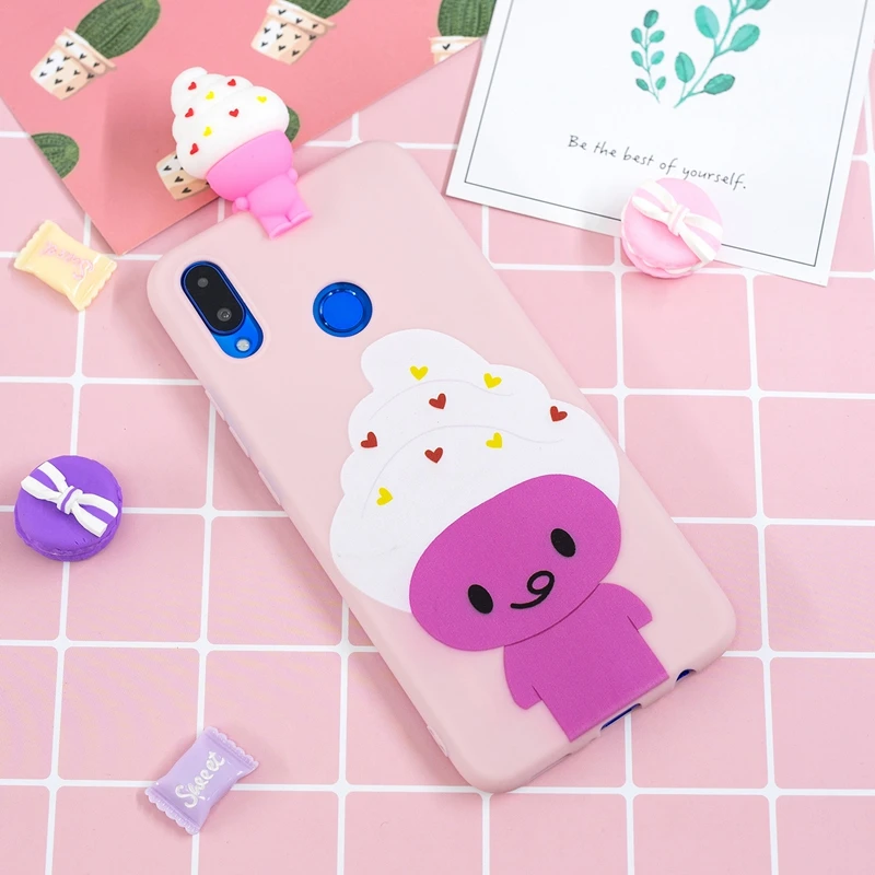 Чехол для Huawei Nova 3i мягкий силиконовый чехол Nova3i 3 i/Huawei P Smart Plus Etui |