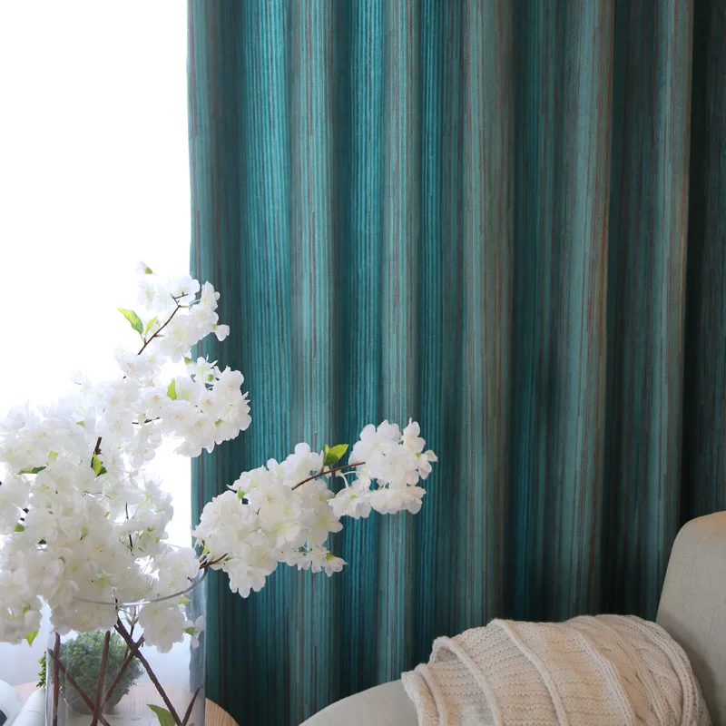 Плотные Шторы Современная роскошь синель гостиная шторы драпировка окна панель