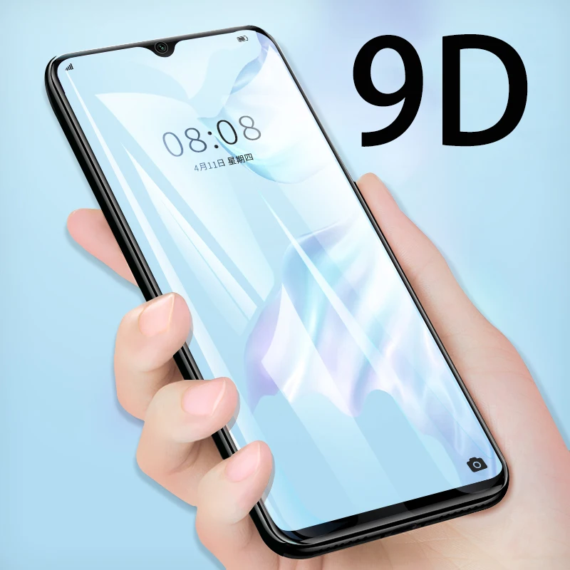 9D закаленное стекло для huawei P30 Lite Защита экрана P Smart Plus 2019 Psmart 2017 30 Защитная