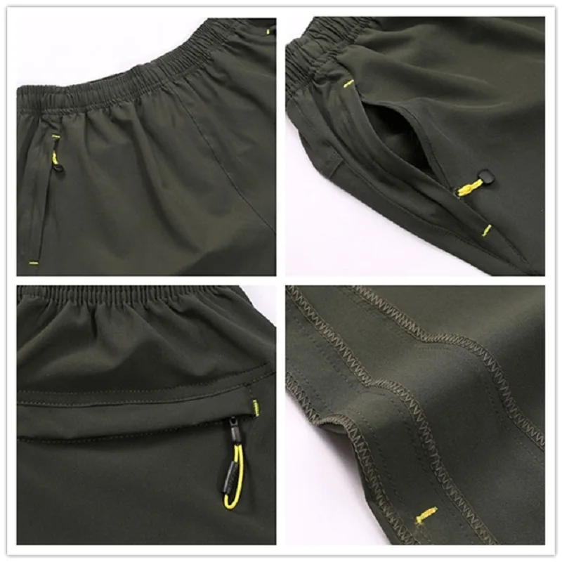 Мужские летние быстросохнущие дышащие шорты для спорта на открытом воздухе
