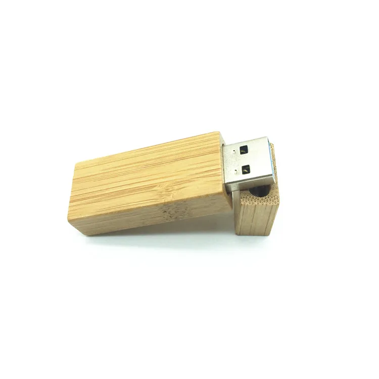 Логотип на заказ Деревянный бамбуковый USB флеш накопитель драйвер дерево чипы