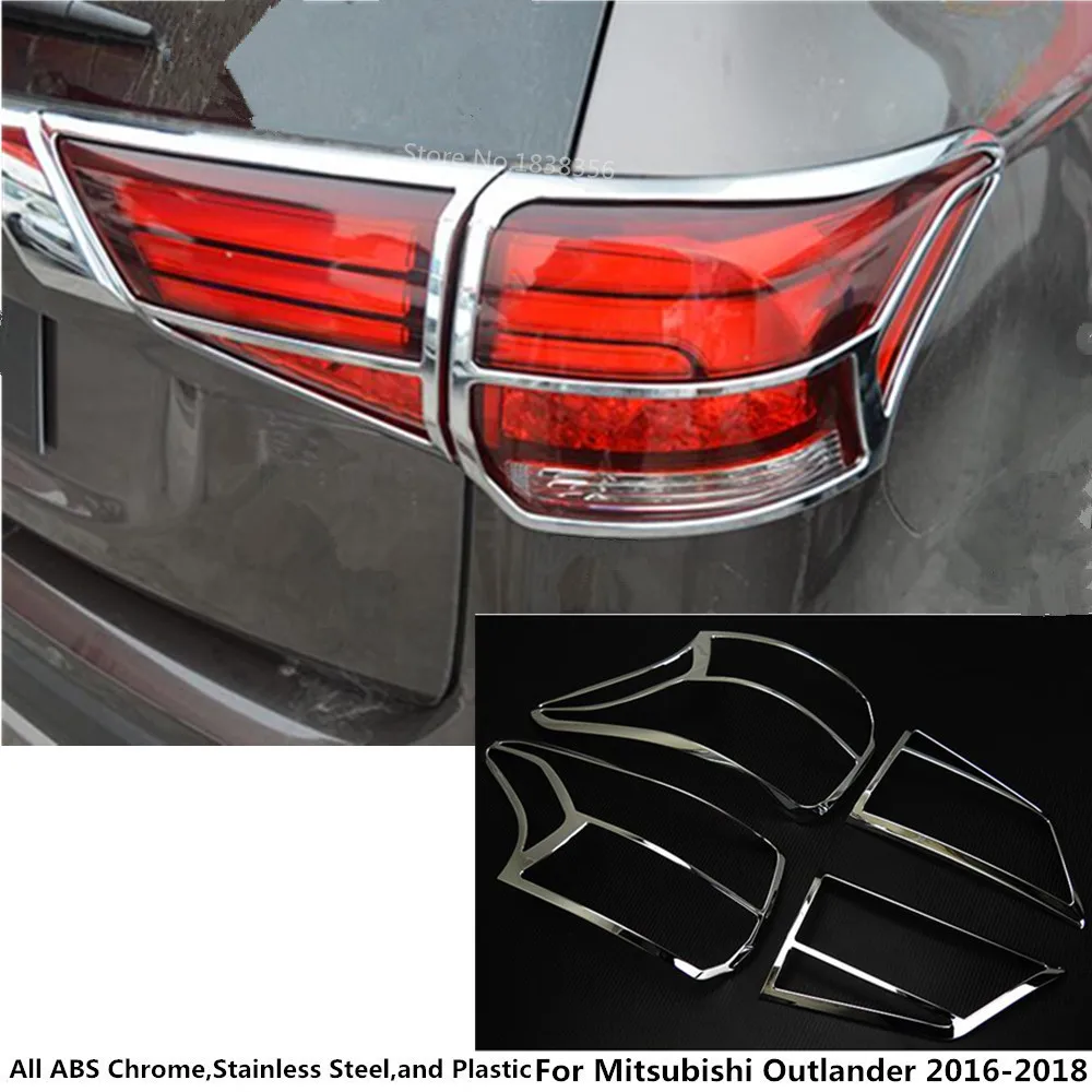 Для Mitsubishi Outlander 2016 2017 2018 2019 задний фонарь для автомобиля Детектор лампы рамка