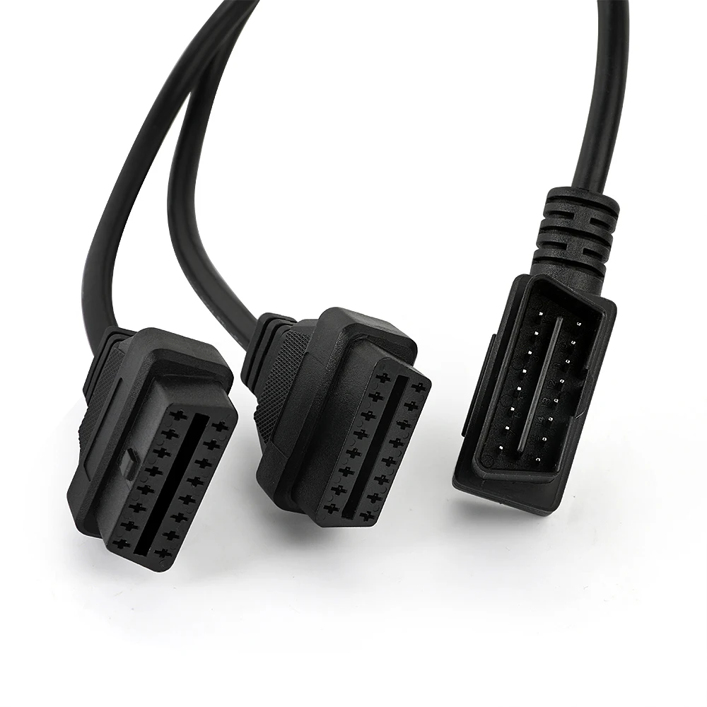 Новейший OBD2 разъем для GM 16 Pin адаптер 16Pin диагностический кабель 30 см 1-2 OBD II