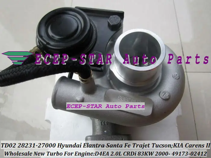 Бесплатная доставка 49173 02410 28231 27000 02412 02401 турбо для KIA Carens Hyundai Elantra Trip Tucson Santa Fe D4EA